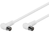 Kabel antenowy, zlacze - Pro Antenna cable angled 2x90° (IEC female/male) 80 dB - 3.5 m - 4040849673559