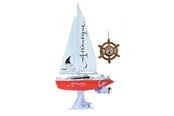 Zdalnie sterowane zabawki - Jamara Sailing boat Atlantique 27Mhz - 040250