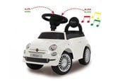 Zdalnie sterowane zabawki - Jamara Push Car Fiat 500 white - 460325