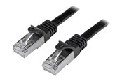 Kabel sieciowy - StarTech.com 1m Black Cat6 / Cat 6 Shielded (SFTP) Patch Cable 1 m - patch cable - 1 m - black - Czarny - 1m - N6SPAT1MBK