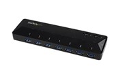 USB hub - StarTech.com 7-Port USB 3.0 Hub plus Dedicated Charging Ports USB hub - 7 - USB 3.2 - Czarny - ST93007U2C