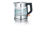 Czajnik elektryczny - SEVERIN Czajnik elektryczny WK 3468 - glass/stainless steel/black - Glass/stainless steel/black - 2200 W - WK 3468