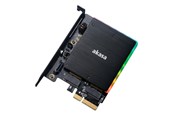 Kontroler, sterownik - Akasa AK-PCCM2P-03 - storage controller - M.2 Card / SATA 6Gb/s - PCIe - AK-PCCM2P-03
