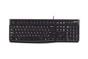 Klawiatura - Logitech K120 Corded Keyboard - US - Klawiatury - Angielski (US) - Czarny - 920-002508