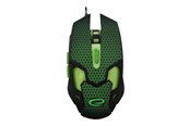 Myszka - Esperanza MX207 COBRA - mouse - USB - green - Myszy - Optyczny - 6 - Zielony - EGM207G
