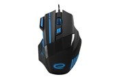 Myszka - Esperanza MX201 WOLF - mouse - USB - blue - Myszy - Optyczny - 7 - Niebieski - EGM201B