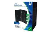 Akcesoria do nośników danych - MediaRange DVD Case - media storage box - BOX35-5