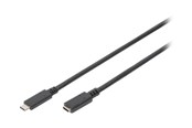 Kabel USB - DIGITUS USB-C extension cable - 70 cm - AK-300210-007-S
