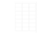 Papier, papier fotograficzny i etykiety - MediaRange - multi-purpose labels - 1050 label(s) - 63.5 x 38.1 mm - MRINK148