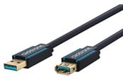 Kabel USB - ClickTronic USB 3.0 Extension. 3m - High Speed - 4040849701207