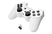 Akcesoria dla graczy - Esperanza Wireless GamePad PS3/PC USB Gladiator White - Wireless Controller - PC - EGG108W
