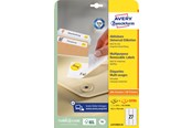 Papier, papier fotograficzny i etykiety - Avery Removable labels white - L4737REV-25
