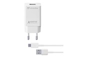 Telefon - Adapter i Ładowarka - CELLULAR Line Adaptive Fast Charger Kit - ACHSMKIT15WTYCW