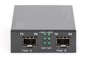 Wzmacniacz i transceiver  - DIGITUS DN-82133 Gigabit Multimode/Singlemode Media Converter SFP - DN-82133