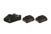 Akumulator i ladowarka - Bosch Professional Blue bosch 18v batterykit w/charger 18v-40 2x4.0ah - 1600A01BA3