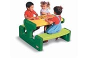 Zabawki na zewnatrz - Little Tikes Duży stół piknikowy - Evergreen - 401271