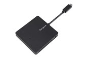 USB hub - Targus USB-C Hub To 3 x USB-A and 1x USB-C Power Delivery Pass Through USB hub - 3 - USB 3.2 - Czarny - ACH924EU