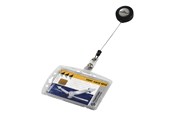 Konferencja i prezentacja - DURABLE Hartbox f 1 Ausweiskarte mit Jojo 10er Pck - 8012-19
