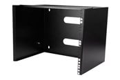 Szafa rack - StarTech.com Wall-Mount Bracket for Shallow Rack-Mount Equipment - Solid Steel - 8U cabinet - 8U - WALLMOUNT8