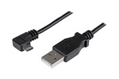 Kabel USB - StarTech.com Right Angle Micro-USB Charge & Sync Cable M/M 28/24AWG - USB cable - 1 m - USBAUB1MRA