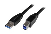 Kabel USB - StarTech.com Active USB 3.0 USB-A to USB-B Cable - M/M - USB 3.1 Gen 1 - USB cable - 5 m - USB3SAB5M