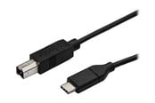 Kabel USB - StarTech.com USB C to USB B Printer Cable - M/M - USB 2.0 - USB-C cable - 3 m - USB2CB3M