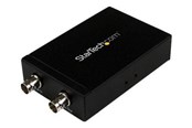 Kabel wyświetlacza - StarTech.com SDI to HDMI Converter - 3G SDI to HDMI Adapter with SDI Loop Through Output - video converter - black - SDI2HD