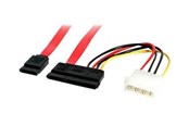 Kabel SATA & ATA - StarTech.com SATA Serial ATA Data and Power Combo Cable - SATA cable - 45.7 cm - SATA18POW