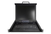 Monitor - 17" StarTech.com Rackmount KVM Console - 16 Ports with 17" LCD Monitor - KVM console - 17" - RKCONS1716K
