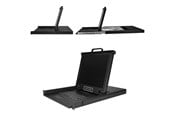 Przelacznik KVM - StarTech.com Rackmount KVM Console - 8 Ports with 17" LCD Monitor - KVM console - RKCONS1708K