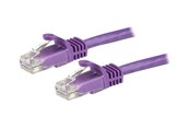 Kabel sieciowy - StarTech.com Purple Cat6 / Cat 6 Snagless Ethernet Patch Cable 3 m - network cable - 3 m - purple - Fioletowy - 3m - N6PATC3MPL