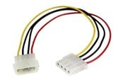 Kabel zasilajacy (wewnetrzny) - StarTech.com LP4 Power Extension Cable - M/F - power extension cable - 30.48 cm - LP4POWEXT12