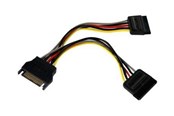 Kabel zasilajacy (wewnetrzny) - StarTech.com SATA Power Y Splitter Cable Adapter - M/F - power splitter - 15.2 cm - PYO2SATA