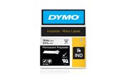 Papier, papier fotograficzny i etykiety - DYMO ® Rhino Industrial Tape 19 mm x 5.5m permanent polyester black on white - 18484