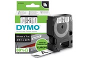 Papier, papier fotograficzny i etykiety - DYMO ® D1 Tape 19mm x 7m black on white - 45803