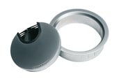 Kasety, listwy szynowe i mocowania - Thorsman Cable grommet cbl-g1 ø65 mm aluminium - 5873620