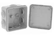 Kasety, listwy szynowe i mocowania - Legrand Bp80 plastic junction box - plexo 80x80 - 92012
