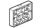 Przelaczniki - Legrand Surf.box mos.prg.2x6/8m h50mm - 80276