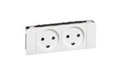 Przelaczniki - Legrand Socket danish standart 2p+e double - 77518