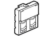 Gniazda i skrzynki - Legrand Dble keystone adapt. rj45 2m - 78610