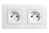 Przelaczniki - Legrand Niloe frame 2 gangwhite - 665002