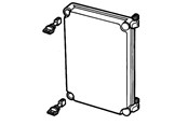 Rozdzielnice i szafy sterownicze - FIBOX Hinged cover pc ekp 30-t-2fsh - 3520143