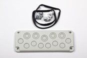 Rozdzielnice i szafy sterownicze - FIBOX Flange set mb 10889-pm size 2 8xm20+5xm16/26 - 2550404
