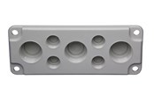 Rozdzielnice i szafy sterownicze - FIBOX Mb10017-pm / oezxc 1 cable gland plate set complete. - 2550062