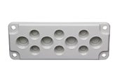 Rozdzielnice i szafy sterownicze - FIBOX Cable gland plate set mb10016-pm complete. - 2550061