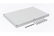 Rozdzielnice i szafy sterownicze - FIBOX Cover eku30-g grey 560x380x30 - 3730320