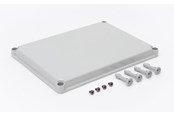 Rozdzielnice i szafy sterownicze - FIBOX Cover ekp30-g grey 380x280x30 - 3730143