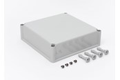 Rozdzielnice i szafy sterownicze - FIBOX Cover eko80-g grey 280x280x80 - 3730558
