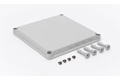 Rozdzielnice i szafy sterownicze - FIBOX Cover eko30-g grey 280x280x30 - 3730096
