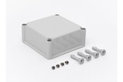 Rozdzielnice i szafy sterownicze - FIBOX Cover ekh80-g grey 190x190x80 - 3730555